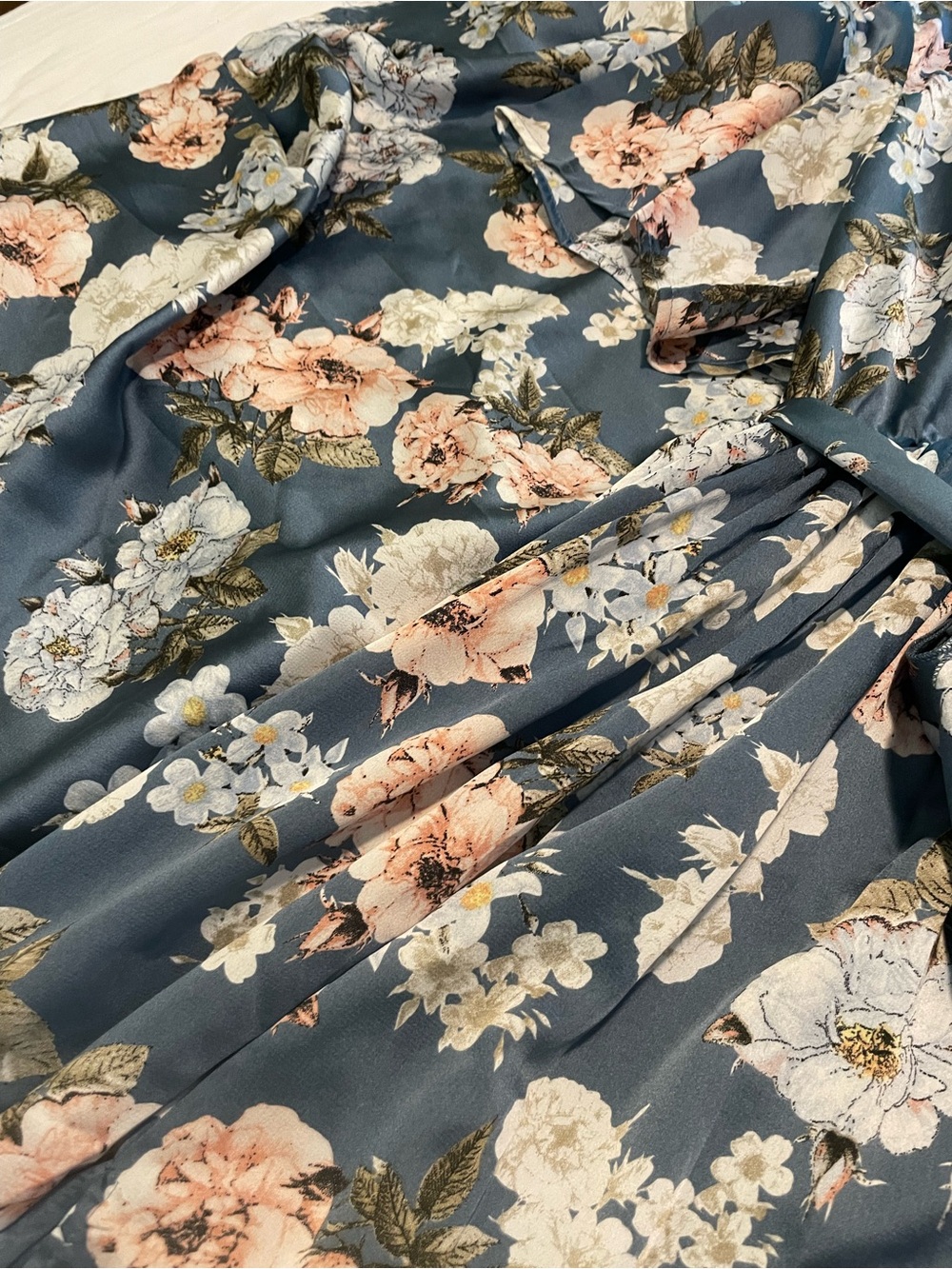 Women’s Baltic Born XL maxi blue floral dress - Picture 7 of 7
